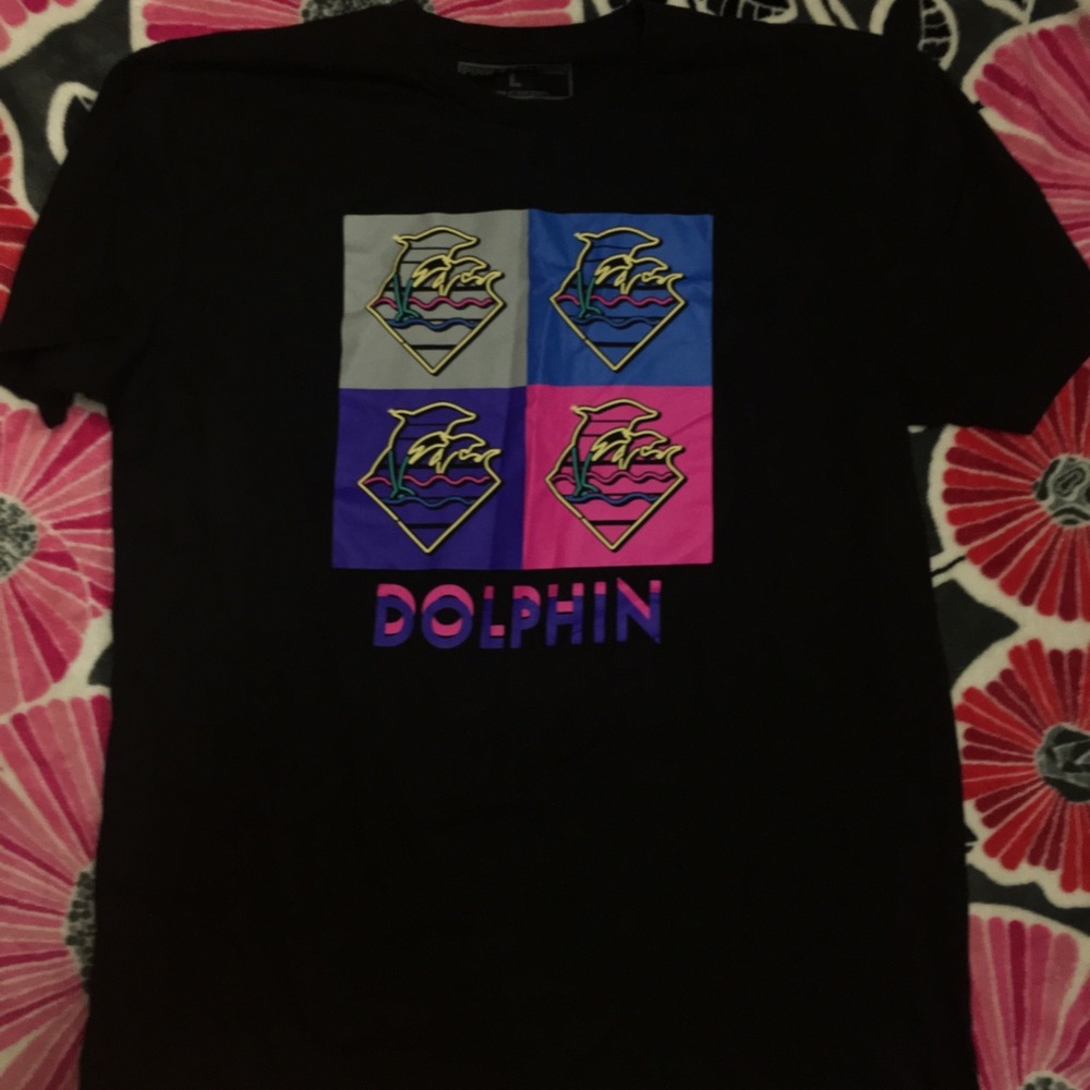 Pink dolphin shirt
